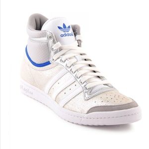 Adidas Originals Top Ten HI Sleek Silver Casual Sneakers